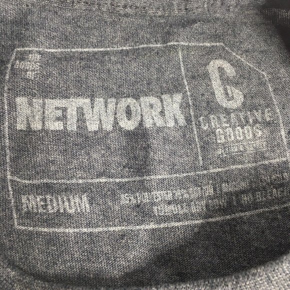 Network Broadway Show Creative Goods Medium Graphic Tee Shirt - Picture 2 of 9